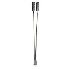 Adam Hall Stands SLED 2 ULTRA USB - Lámpara LED con doble cuello de cisne y conector USB