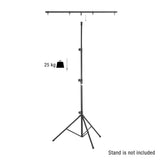 Adam Hall Stands SLS 6 CB - Barra en T para soporte de iluminación con TV-spigot de 16 mm
