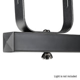 Adam Hall Stands SLTS 017 CB - Barra en T para soporte de iluminación con TV-spigot de 28 mm