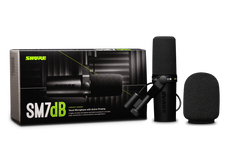 Shure SM7dB Micrófono Dinámico Activo para Podcast