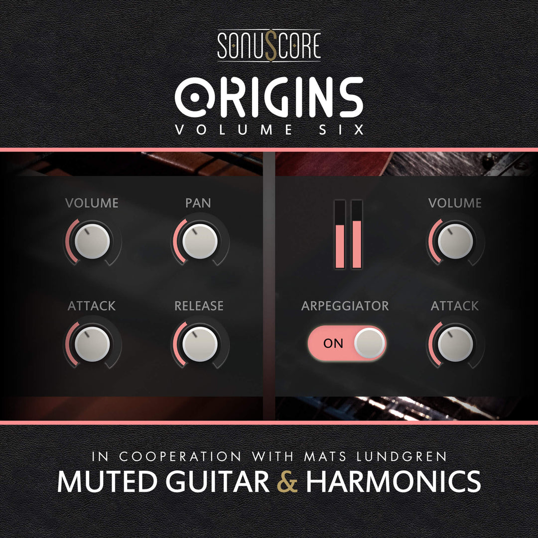Sonuscore Origins Vol. 6 Guitarras apagadas y armónicos