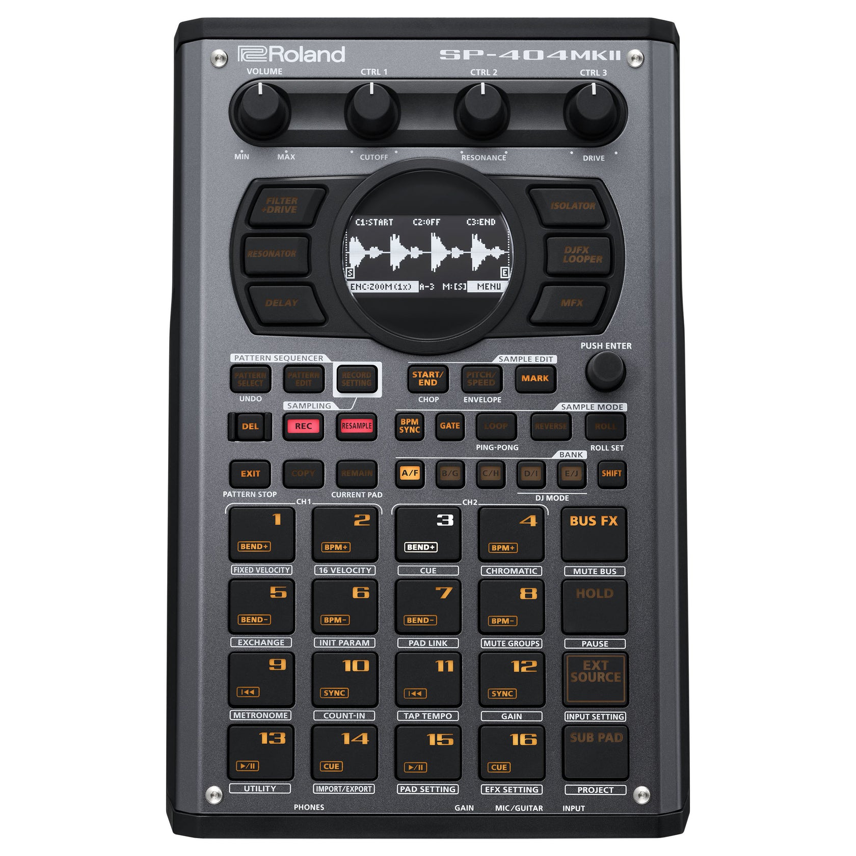 Roland SP-404MKII Muestrador de Onda Lineal