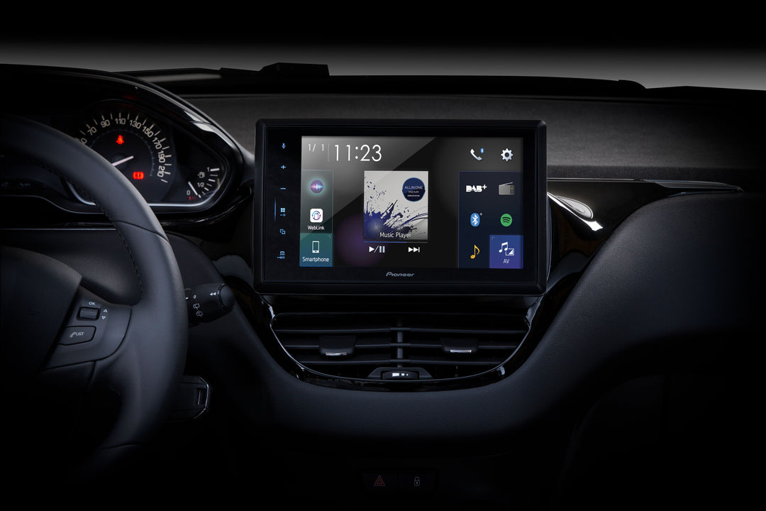 Pioneer SPH-EVO82DAB-208 Apple CarPlay para Peugeot 208/2008