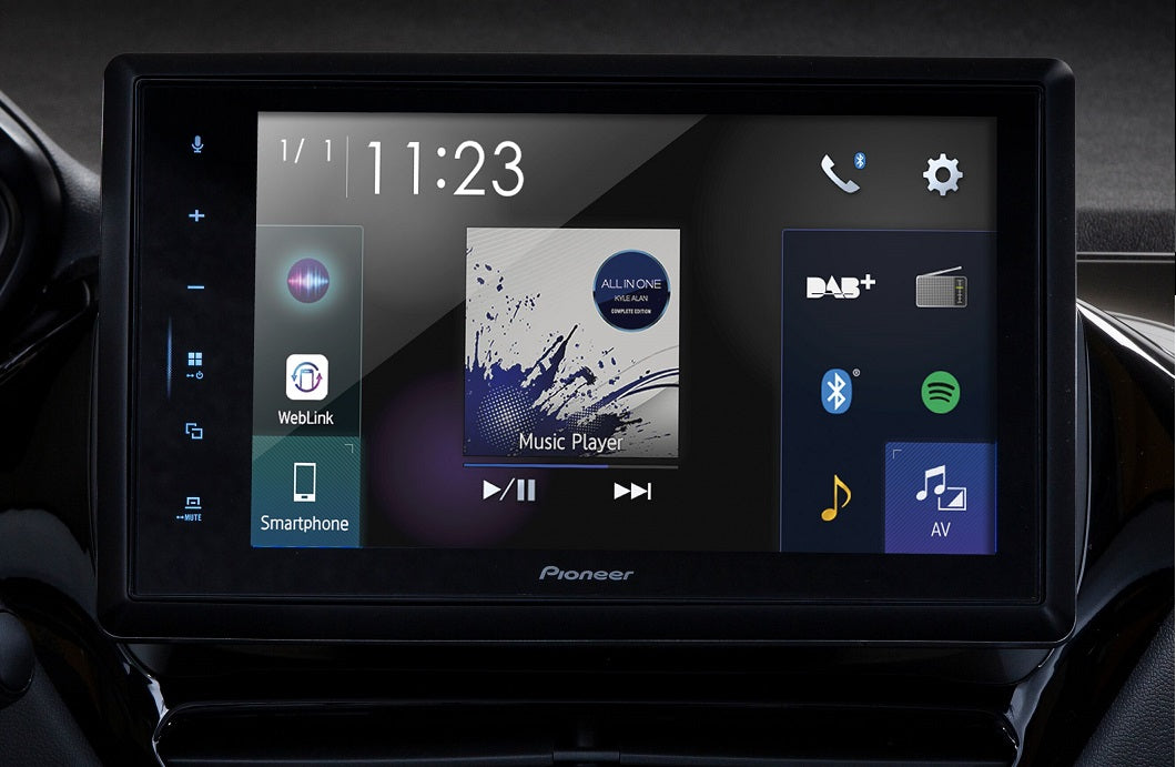 Pioneer SPH-EVO82DAB-208 Apple CarPlay para Peugeot 208/2008