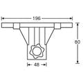 Adam Hall Stands SPS 57 - Soporte de Montaje para Altavoces