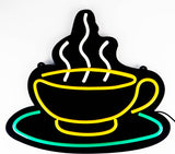 Neon sign 48 cm "Coffee Cup"