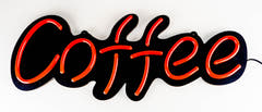 Letrero de Neón "Coffee" (60cm)