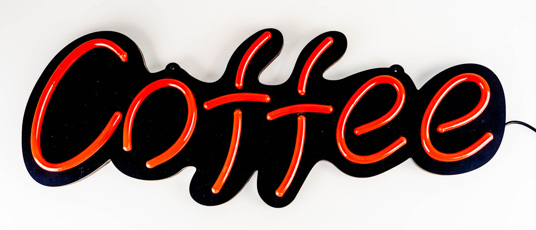 Letrero de Neón "Coffee" (60cm)