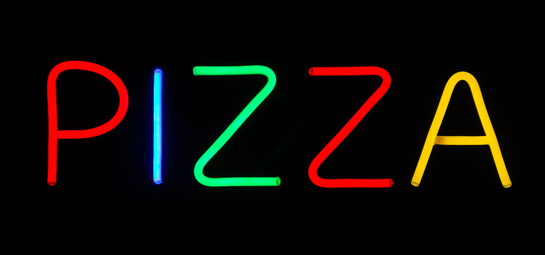 Letrero de Neón "Pizza" (60cm)