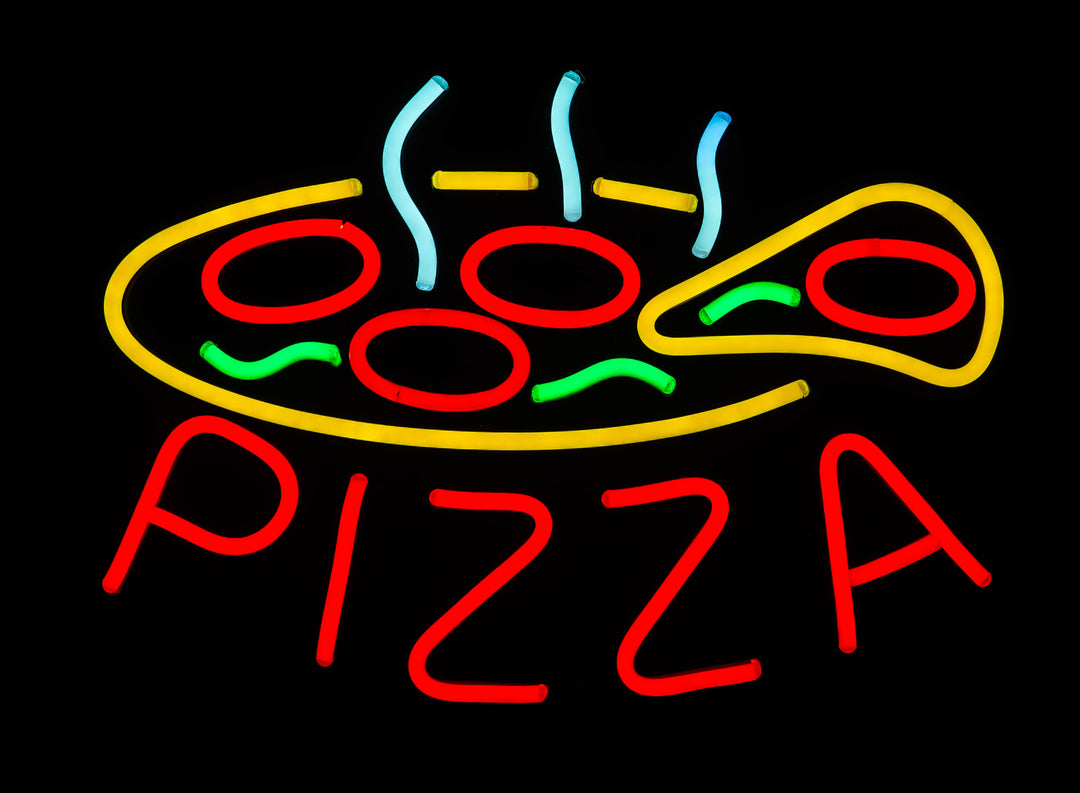 Letrero de Neón "Pizza" (70cm)