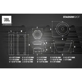 Kit de componentes JBL Stadium 52CF de 5,25"