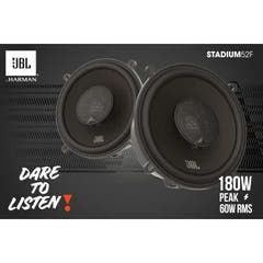 Altavoces de coche JBL Stadium 52F de 5,25", 2 vías