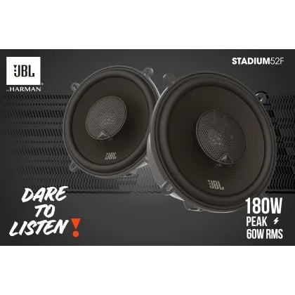 Altavoces de coche JBL Stadium 52F de 5,25", 2 vías