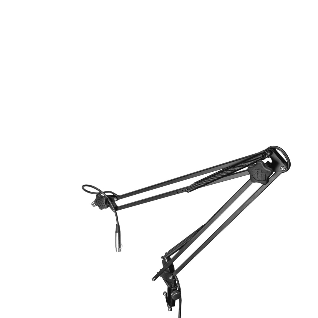 Adam Hall Stands S TBA 01 - Brazo de micrófono de sobremesa con cable XLR integrado