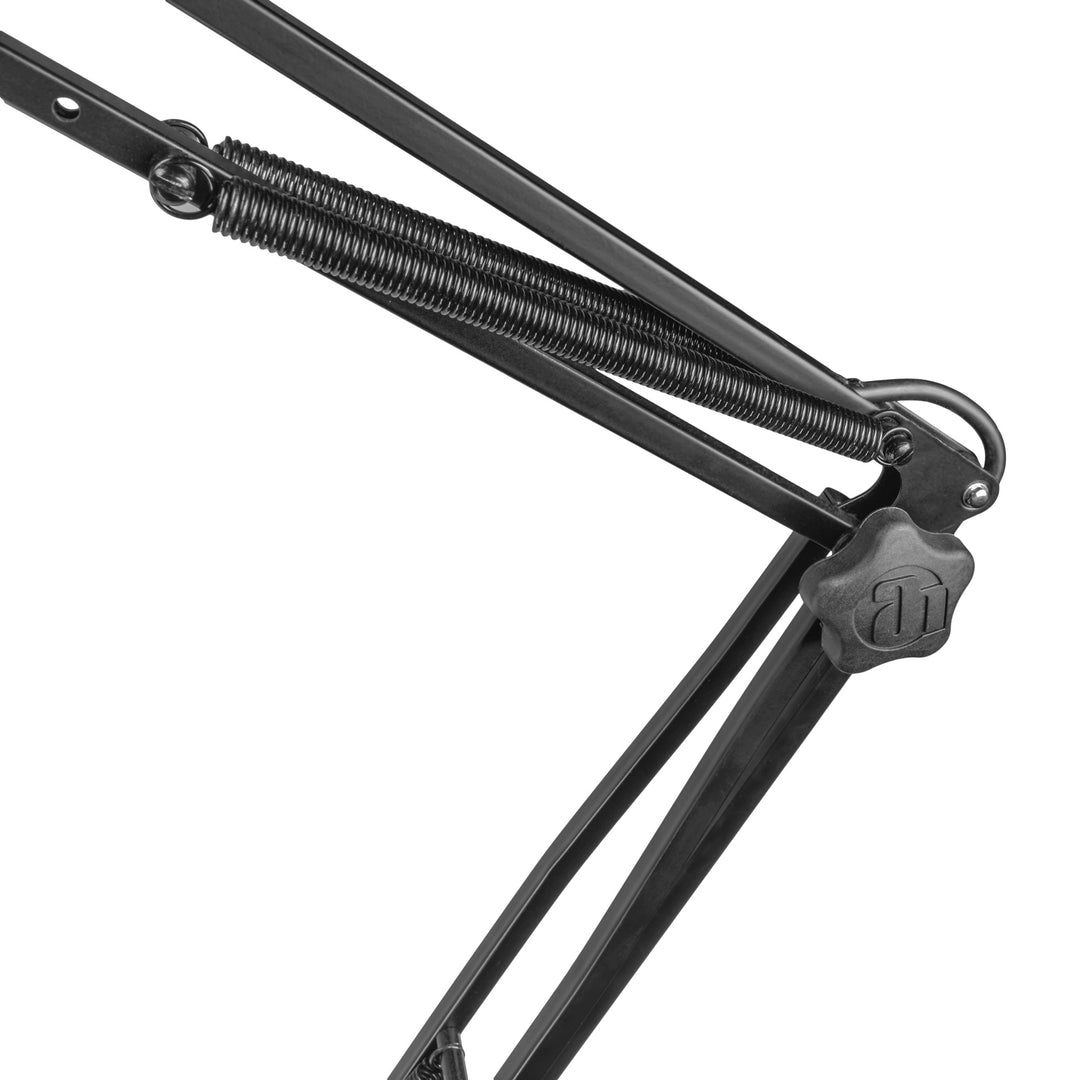 Adam Hall Stands S TBA 01 - Brazo de micrófono de sobremesa con cable XLR integrado