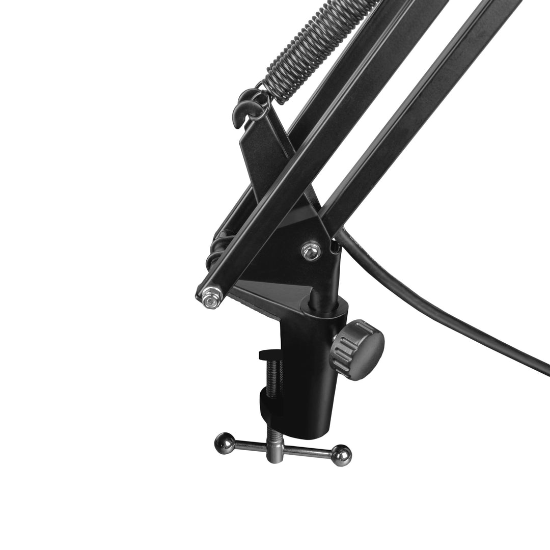 Adam Hall Stands S TBA 01 - Brazo de micrófono de sobremesa con cable XLR integrado