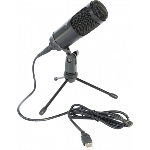 LTC Micrófono USB (Negro)