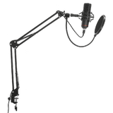 BST STM300-PLUS Streaming Microphone Set (Black)