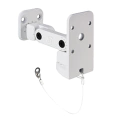 Adam Hall Stands SUWMB 10 W - Soporte universal de pared para altavoces de hasta 10 kg, blanco