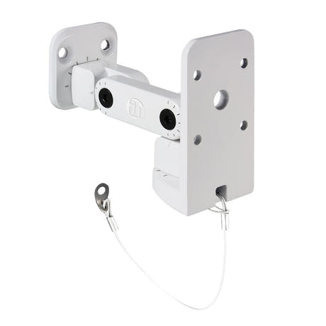 Adam Hall Stands SUWMB 10 W - Soporte universal de pared para altavoces de hasta 10 kg, blanco