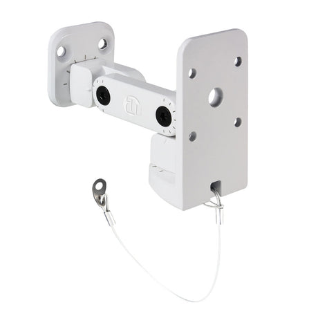 Adam Hall Stands SUWMB 10 W - Soporte universal de pared para altavoces de hasta 10 kg, blanco