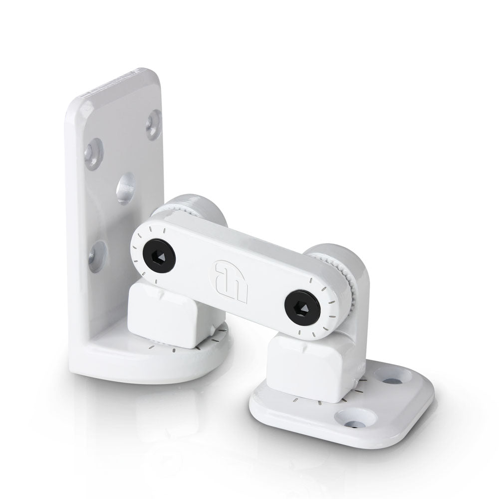 Adam Hall Stands SUWMB 10 W - Soporte universal de pared para altavoces de hasta 10 kg, blanco