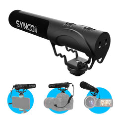Micrófono compacto Synco para cámara DSLR