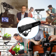 Micrófono compacto Synco para cámara DSLR