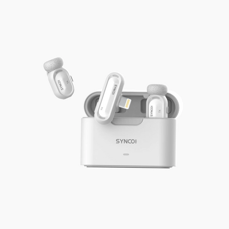 Synco Smic conjunto de micrófonos inalámbricos para USB-C, blanco