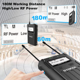 Synco trådløst mikrofonsæt PRO 1 RX og 2 TX UHF