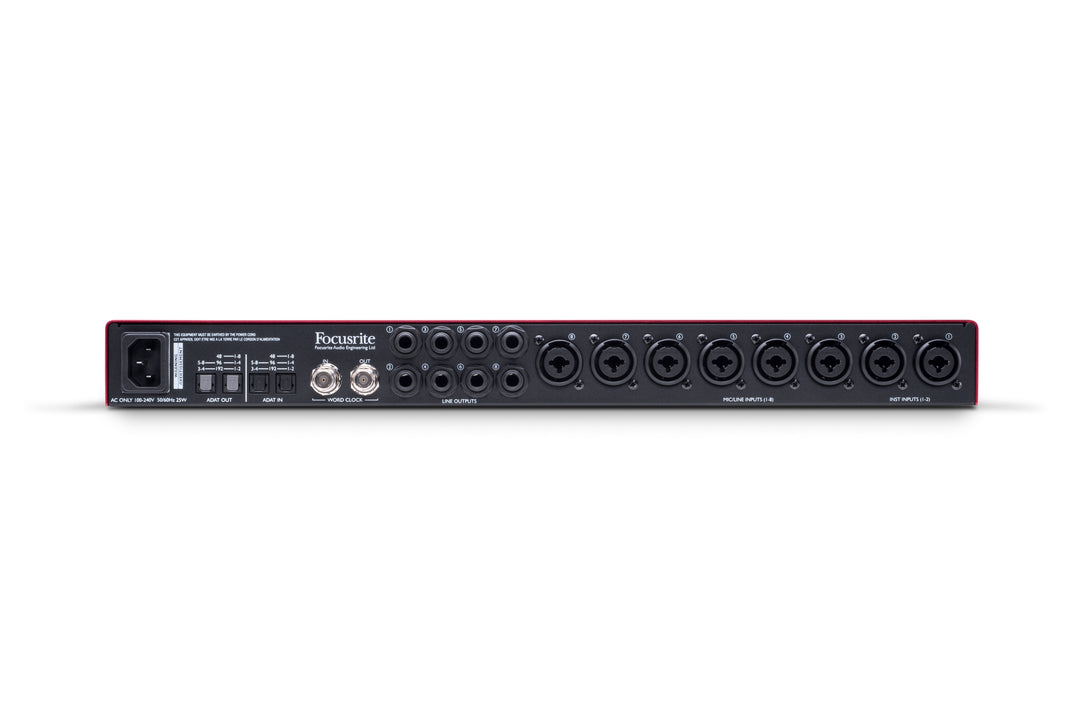 Focusrite Scarlett Octopre Dynamic Micrófono Preamp