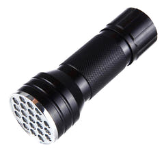 UV Linterna con 21 LED Diodos