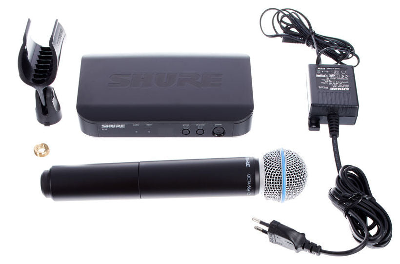 Shure BLX24 B58A Micrófonos inalámbricos (S8)