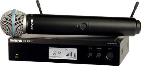 Shure BLX24RE/B58-K3E Sistema de Micrófono Inalámbrico (Beta58)
