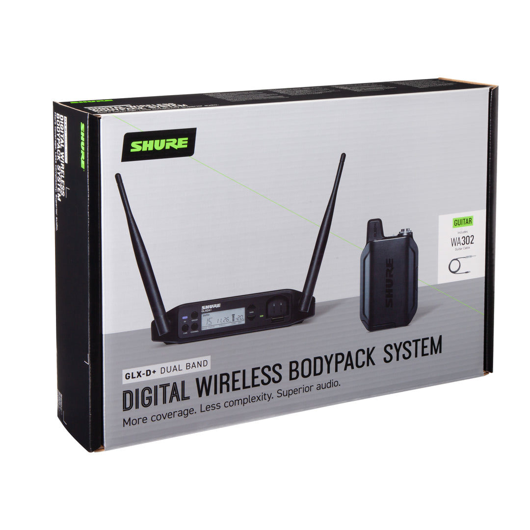 Shure GLXD14+ Sistema Inalámbrico (Bodypack)