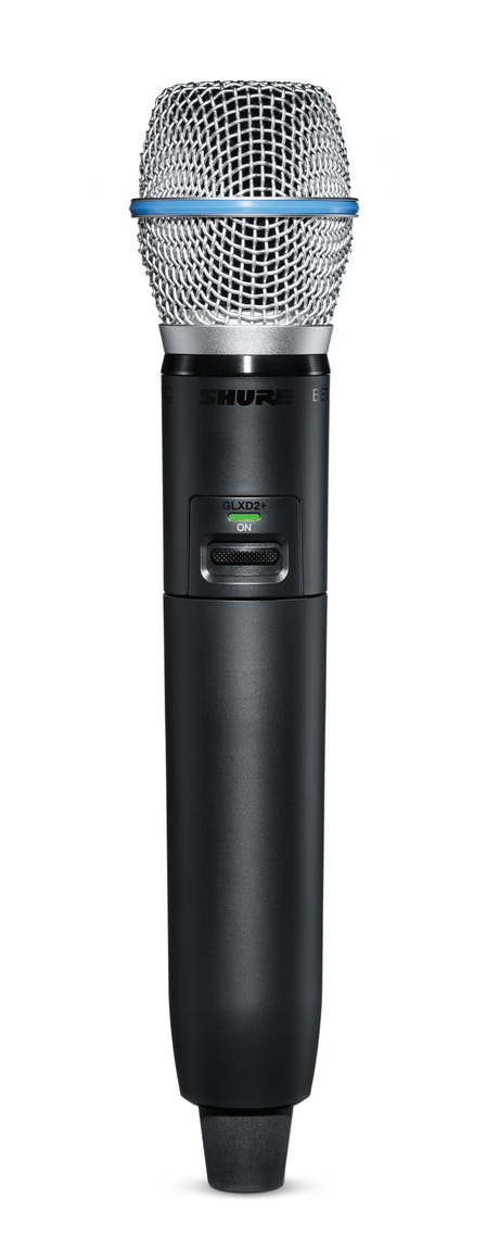 Shure GLXD2+ BETA87A Micrófono Inalámbrico