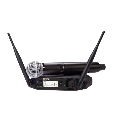 Shure GLXD24+ SM58 Sistema de Micrófono Inalámbrico