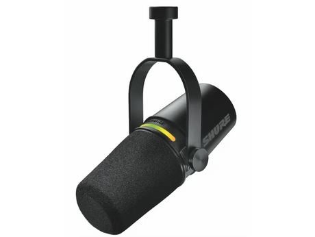Shure MV7+ Micrófono para Podcast (Negro)