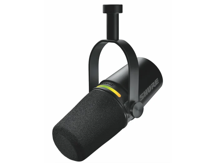 Shure MV7+ Micrófono para Podcast (Negro)
