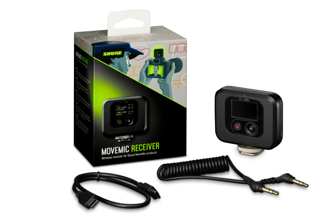 Shure MoveMic Receptor de Cámara