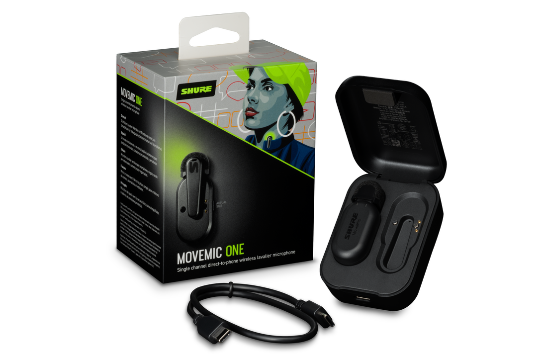 Shure MoveMic One Bluetooth Micrófono (1 Micrófono)