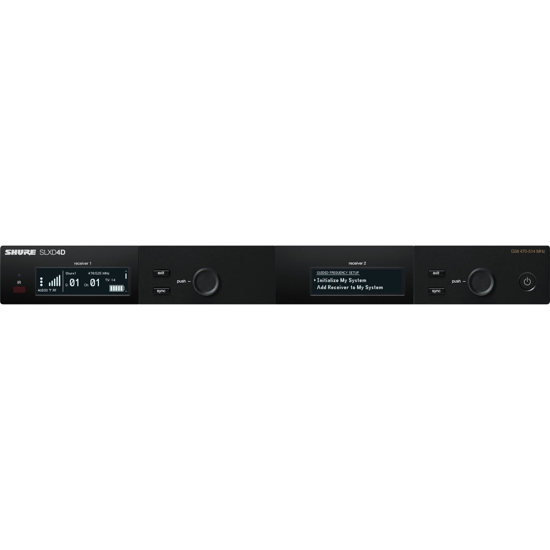 Shure SLXD24DE/SM58-J53 Trådløst Micrófonos System (562-606Mhz)