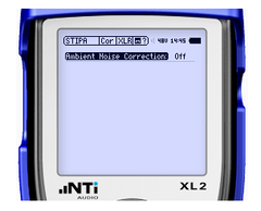 NTI XL 2 STIPA Analizador de Audio y Acústica de Mano