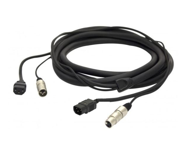 Cable combinado IEC & XLR (AUDIO, 5m)