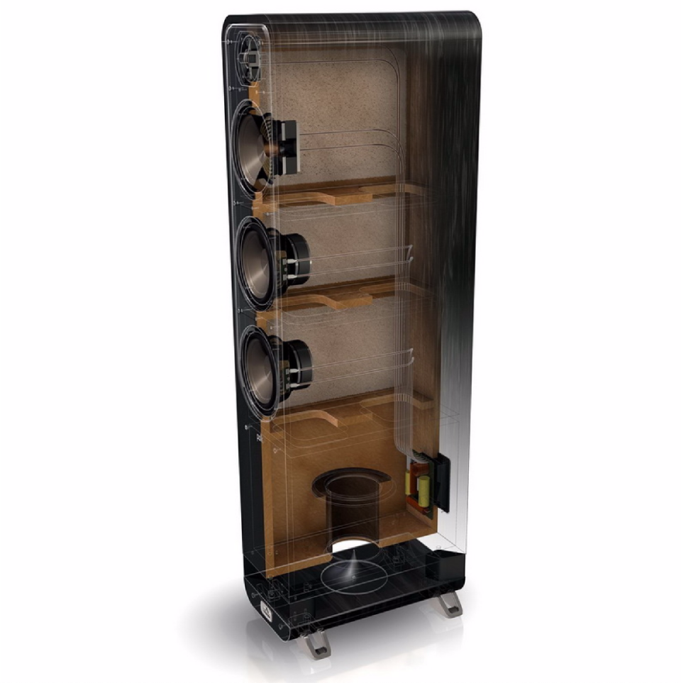 Polk Signature S60E Conjunto de Altavoces de Suelo (Negro)