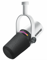 Shure MV7+ Podcast Microphone (White)