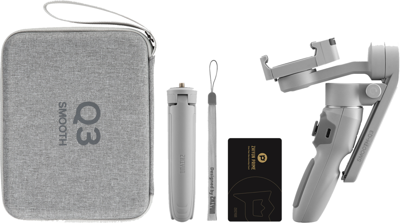 Zhiyun Smooth Q3 Combo Estabilizador de Móvil con luz