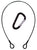 Rope Assemblies Safety wire (10kg, 850mm)