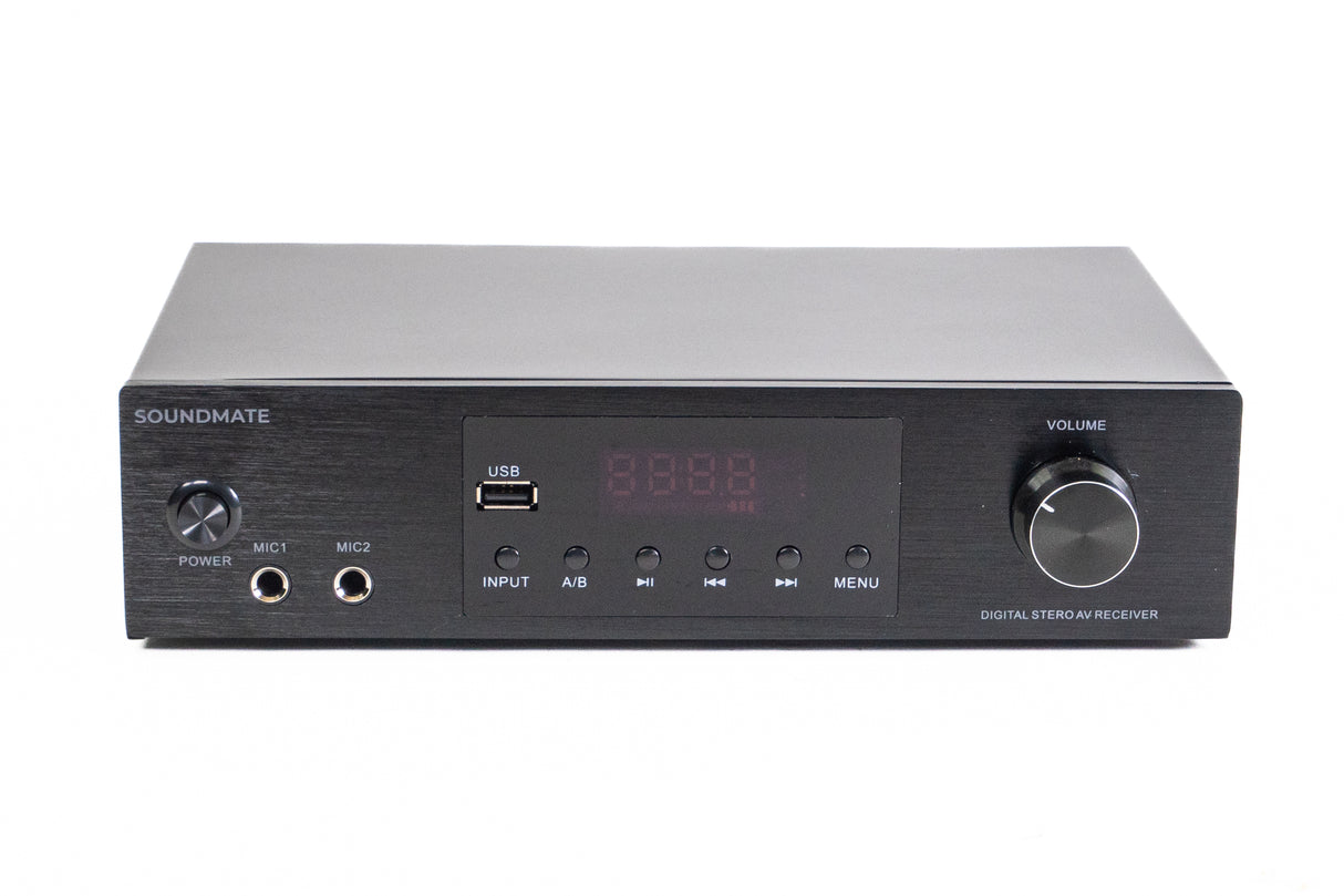 SoundMate Hi-Fi amplificador con Bluetooth (2x50W)
