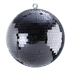 Bola de discoteca Negra (15 cm)